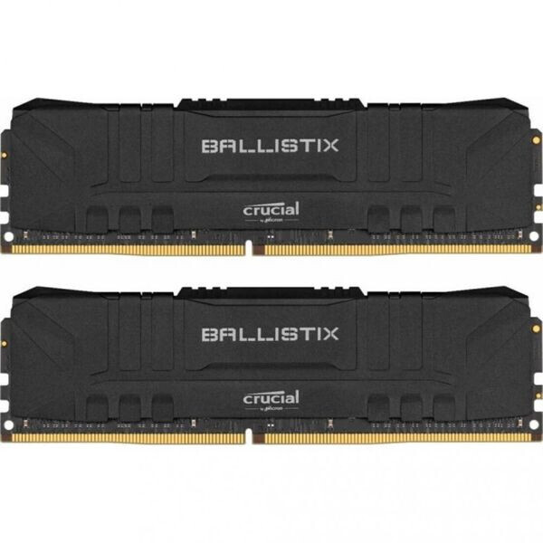 

Модуль памяти Crucial 32 GB (2x16GB) DDR4 2666 MHz Ballistix Black (BL2K16G26C16U4B)