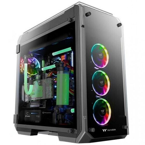

Корпус Thermaltake View 71 Tempered Glass RGB Plus Edition (CA-1I7-00F1WN-02)