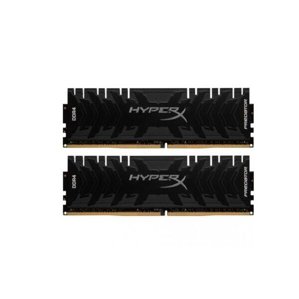 

Модуль памяти Kingston DDR4 2666 64GB KIT (32GBx2) XMP HyperX Predator (HX426C15PB3K2/64)