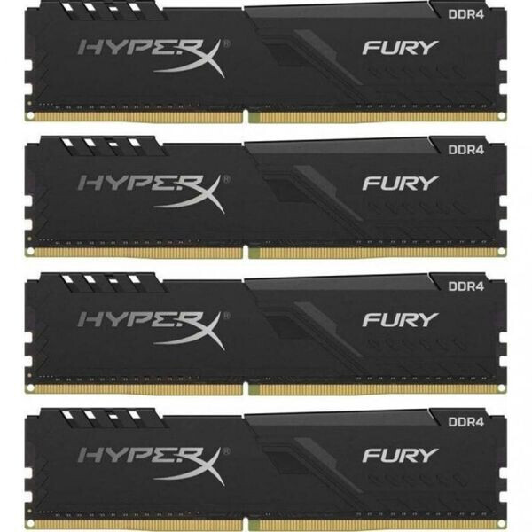 

Модуль памяти HyperX (Kingston FURY) 128 GB (4x32GB) DDR4 3200 MHz Fury Black (HX432C16FB3K4/128)