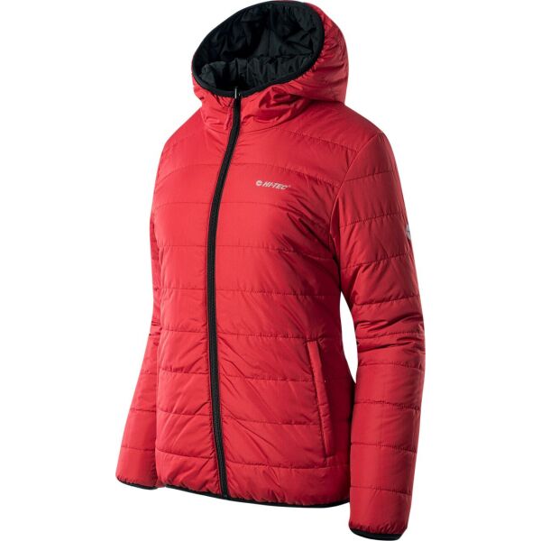 

Куртка стеганная HITEC LADY HALDEN-BLACK/SALSA L черный, красный (5902786276585)