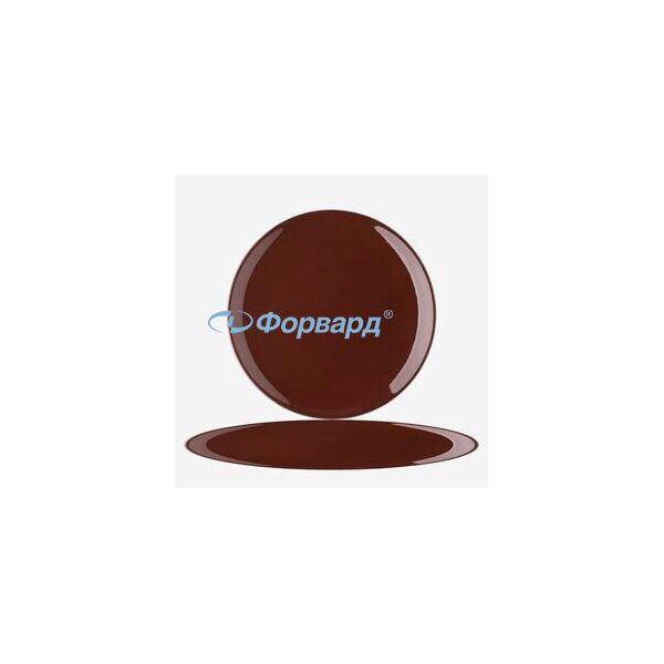 

Тарелка круглая 24 см серия Le Choco brun