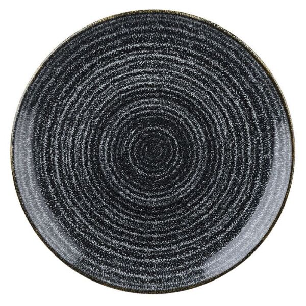 

Тарелка круглая 16,5 см серия Studio Prints Homespun Charcoal Black