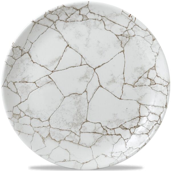 

Тарелка круглая 26 см серия Kintsugi