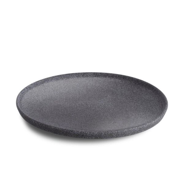 

Тарелка d 24 см, цвет темно-серый, серия Granit матовая глазировка