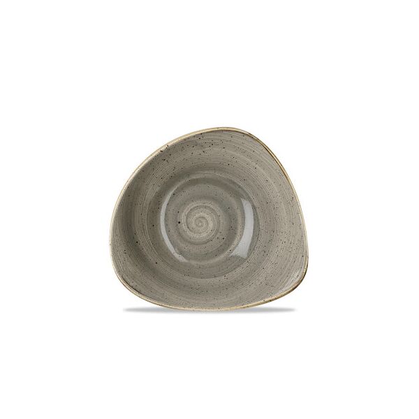 

Тарелка глубокая треугольная 23,5 см 600 мл серия Stonecast Peppercorn Grey