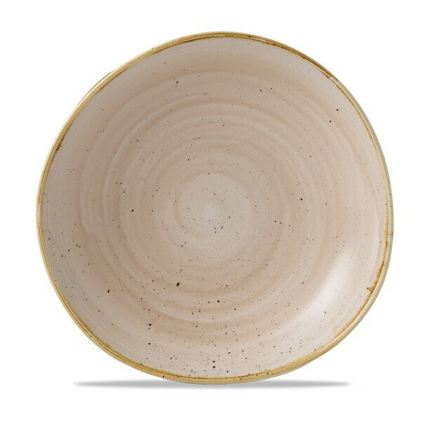 

Тарелка глубокая круглая Organic 25,3 см, 1100 мл серія Stonecast Nutmeg Cream