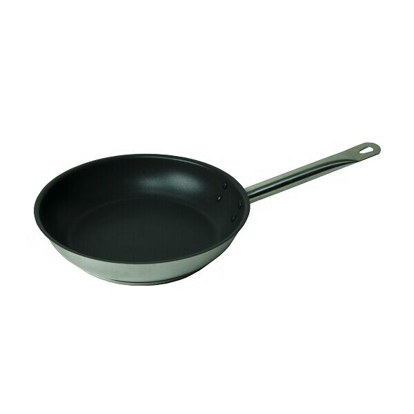 

Сковорода 28 см из нержавеющей стали антипригарная