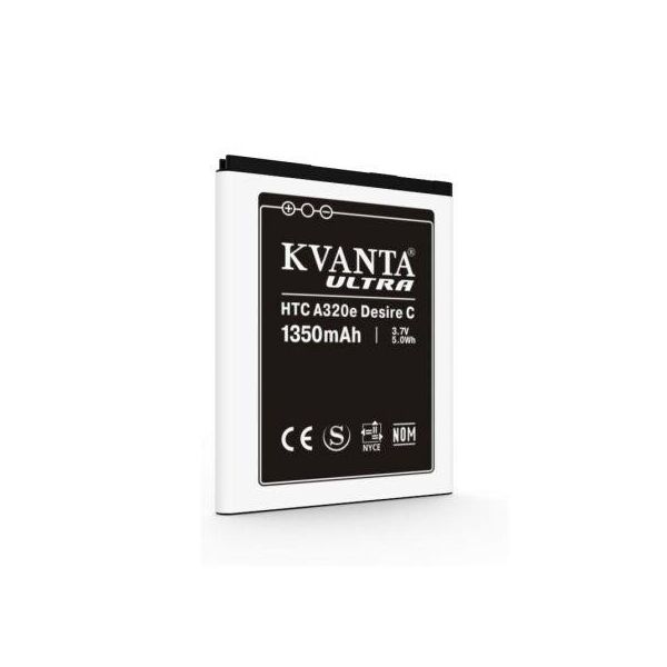 

Аккумулятор "Kvanta Ultra" для HTC A320 Desire C 1350mAh