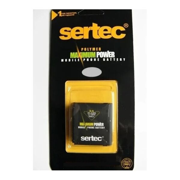 

Аккумулятор "Sertec" DIAM160 для HTC S900 / P3700 / P3702 1000mAh