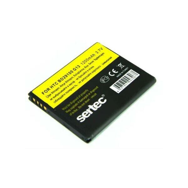 

Аккумулятор "Sertec" для BD29100 для HTC HD3 / HD7 / WIldfire S / G13 / T9292 / Marwel (1200 mAh)