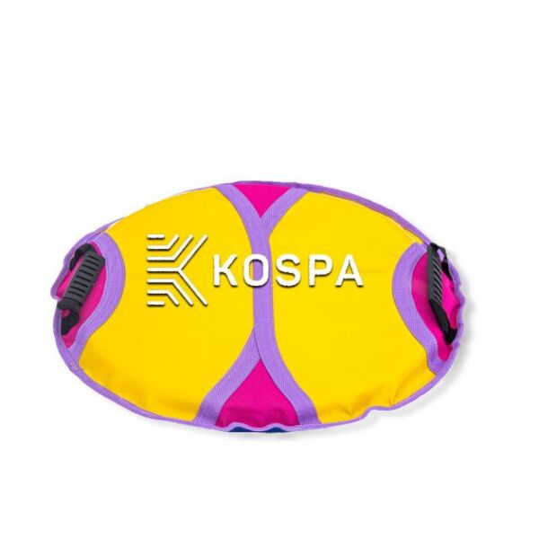 

Мягкая ледянка Kospa Желто-розовая, диаметр 50 см 877
