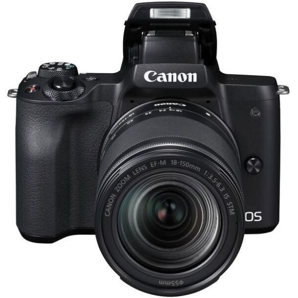 

Фотоаппарат Canon EOS M50 kit (15-45mm +22mm) IS STM Black (2680C055)