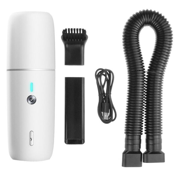 

Автомобильный пылесос JZK Handheld Vacuum Cleaner ручной портативный с аккумулятором в авто и для дома. Белый