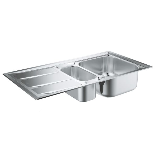 

Кухонная мойка Grohe K400+ 60-S 98.3/51.3 1.5 REV Нержавеющая Сталь (31569SD0)