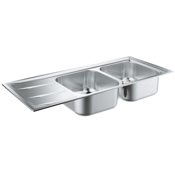 

Кухонная мойка Grohe K400 80-S 116/50 2.0 REV Нержавеющая Сталь (31587SD0)
