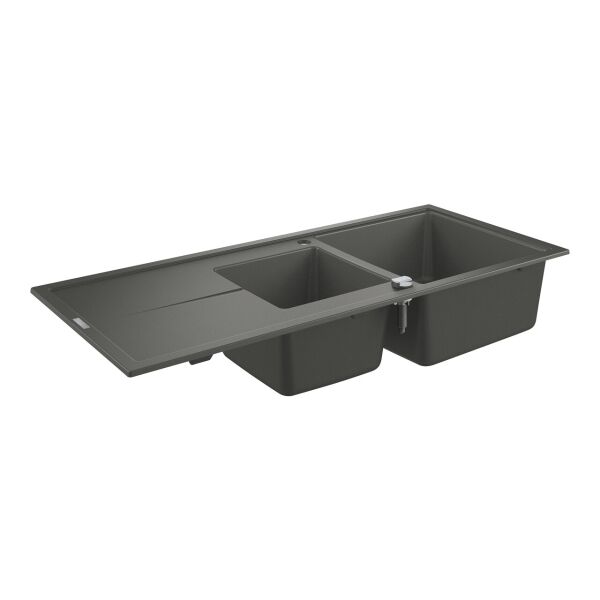 

Кухонная мойка Grohe K400 80-C 116/50 1.5 REV Серый Гранит (31643AT0)