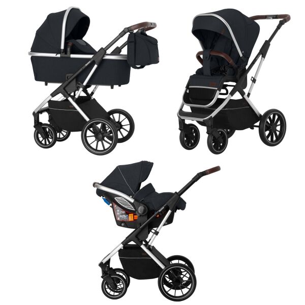 

Коляска универсальная CARRELLO Aurora CRL-6502/2 (3in1) Space Black