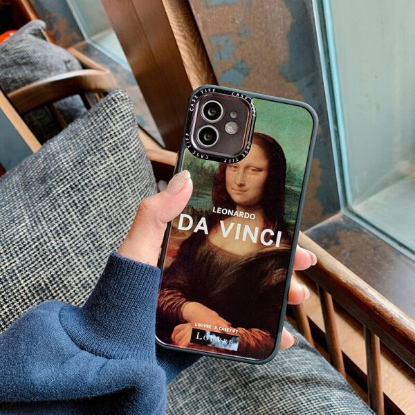 

Чехол для iPhone 11 Pro Max Мона Лиза с защитой камеры