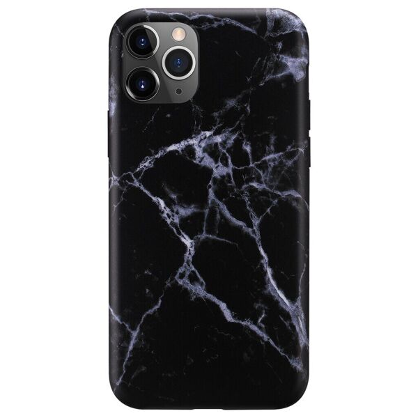 

Чехол для iPhone 11 Pro Max мраморный Черный