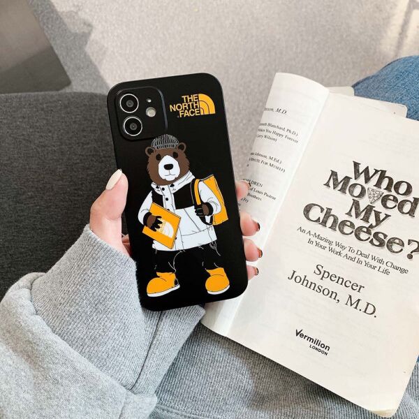 

Чехол для iPhone 11 Pro Max The North Face Медведь Черный