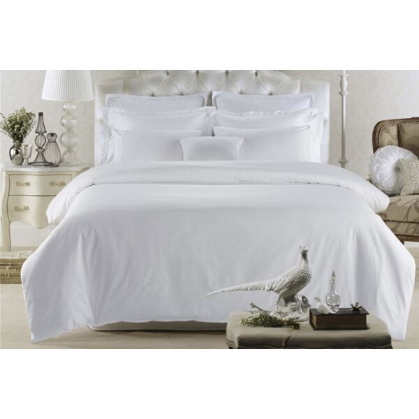 

Постельное белье Lotus Отель - Сатин Классик белый полуторный (Турция)