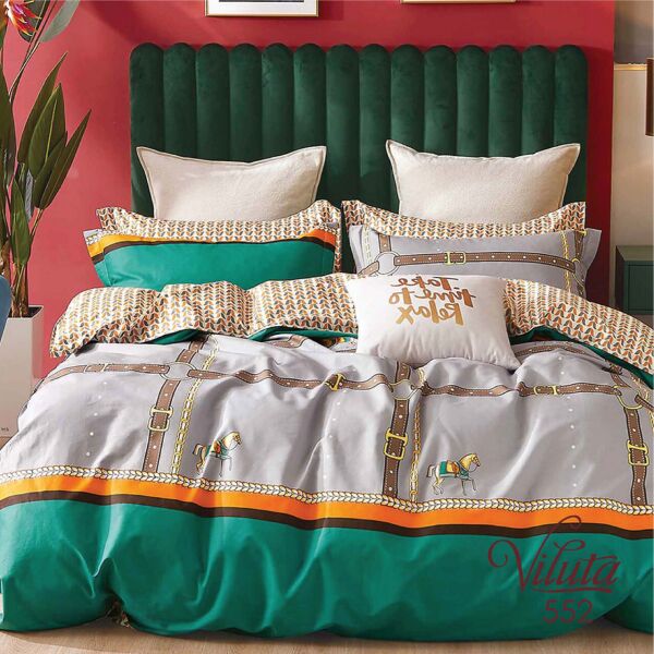 

Постельное белье Вилюта сатин твил - 552 полуторное