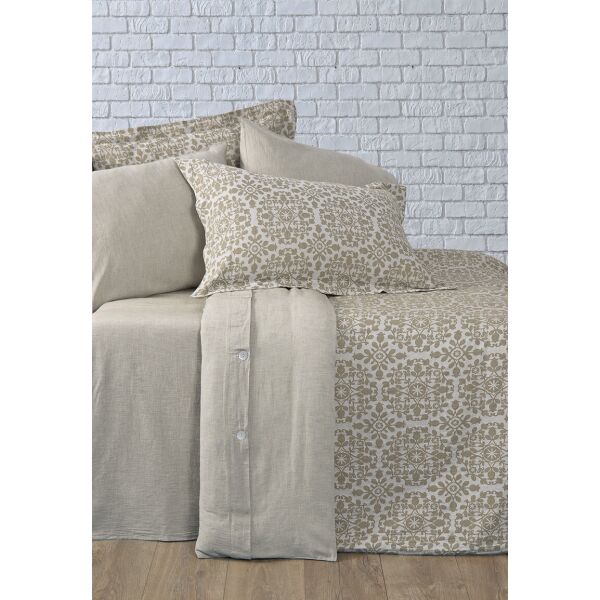

Постельное белье Buldans - Mabel beige бежевый king size