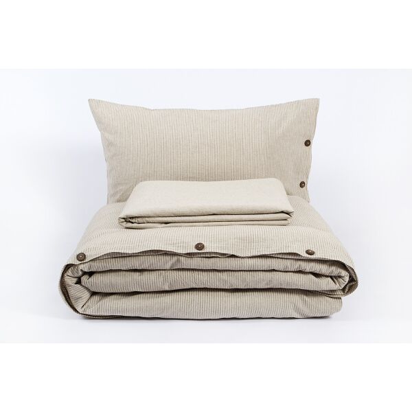 

Постельное белье Barine Washed cotton - Shint beige бежевый евро