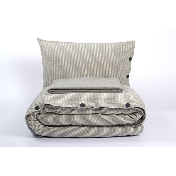 

Постельное белье Barine Washed cotton - Shint antrasit антрацит семейный