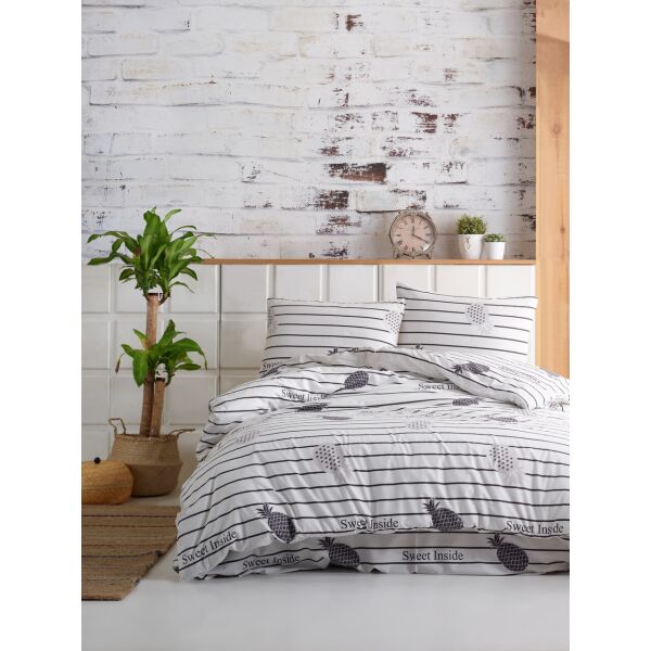 

Постельное белье Lotus Home Perfect Ranforce - Inside антрацит евро