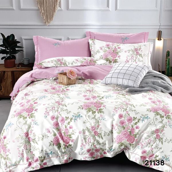 Комплект постельного белья евро Вилюта ранфорс 21138