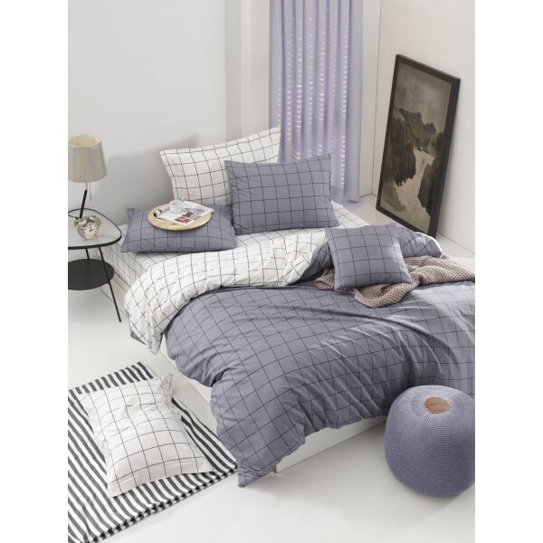 

Постельное белье Lotus Home Perfect Ranforce - Giana антрацит евро