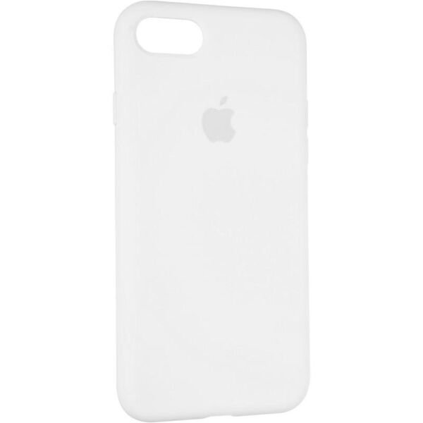 

Чехол Fiji Silicone Case для Apple iPhone 7 бампер накладка Full Soft White