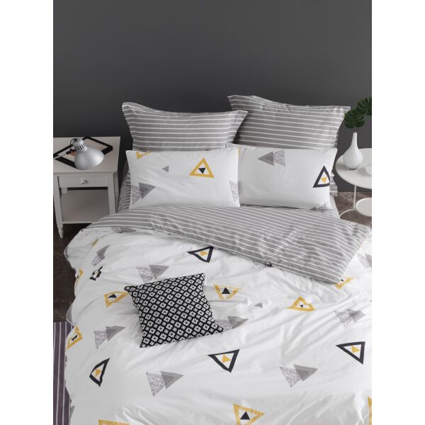 

Постельное белье Lotus Home Perfect Ranforce - Erios белый евро