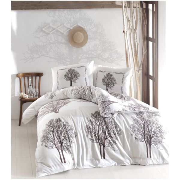 

Постельное белье Altinbasak ранфорс Tree kahve 200x220 евро