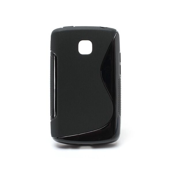 

Чехол TPU S формы на LG Optimus L1 II E410, черный