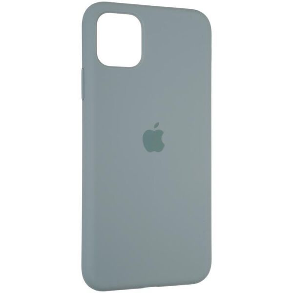 

Чехол Fiji Silicone Case для Apple iPhone 11 бампер накладка Full Soft Granny Grey