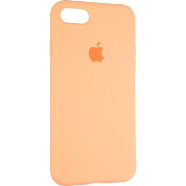 

Чехол Fiji Silicone Case для Apple iPhone 8 бампер накладка Full Soft Papaya