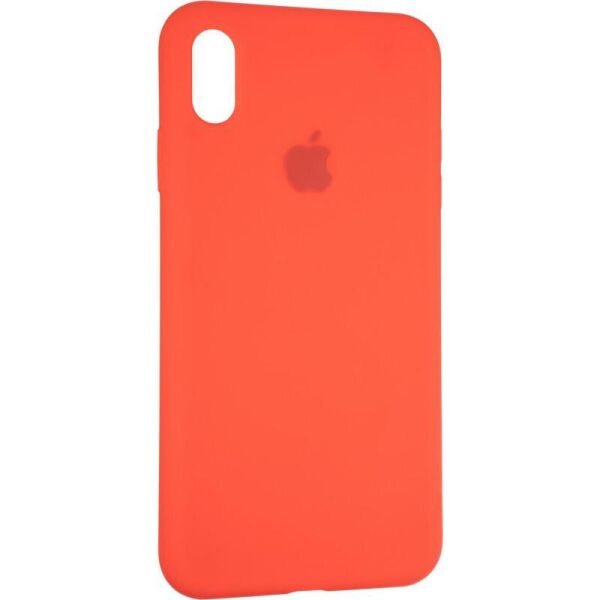 

Чехол Fiji Silicone Case для Apple iPhone XS Max бампер накладка Full Soft Red