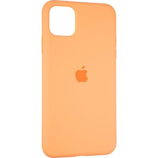 

Чехол Fiji Silicone Case для Apple iPhone 11 Pro бампер накладка Full Soft Papaya
