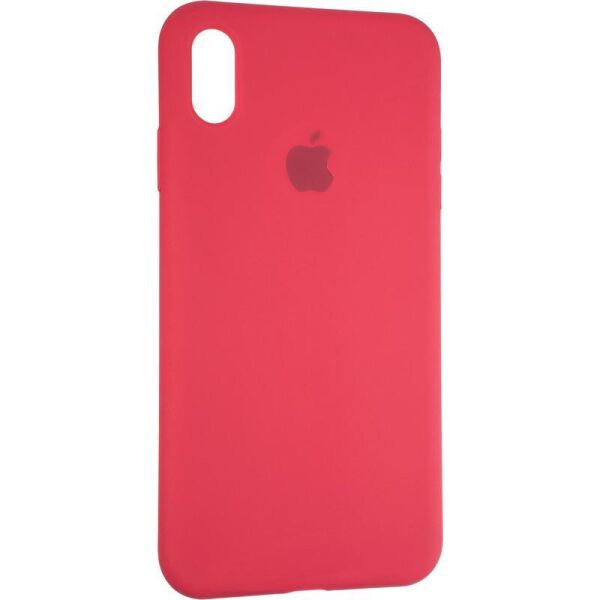 

Чехол Fiji Silicone Case для Apple iPhone XS Max бампер накладка Full Soft Garnet