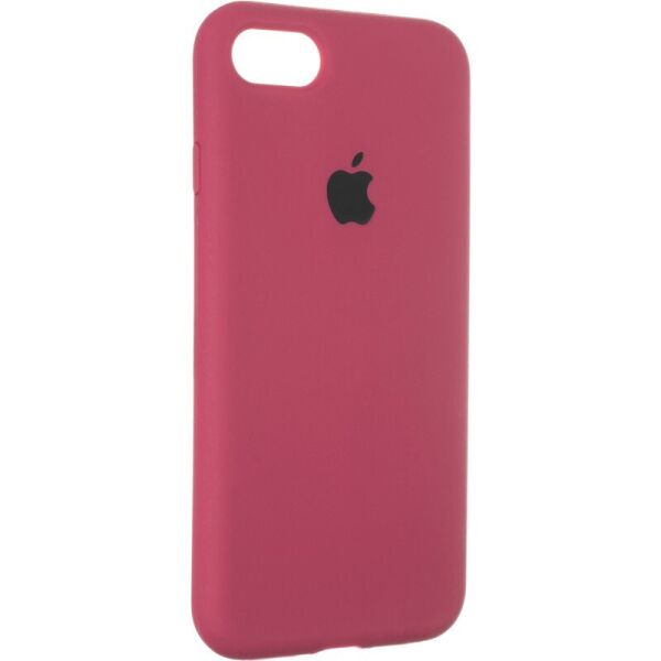 

Чехол Fiji Silicone Case для Apple iPhone SE (2020) бампер накладка Full Soft Bordo