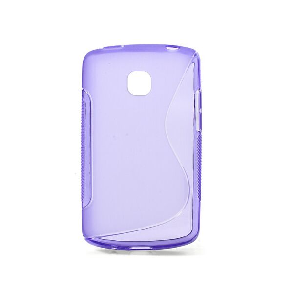

Чехол TPU S формы на LG Optimus L1 II E410, фиолетовый
