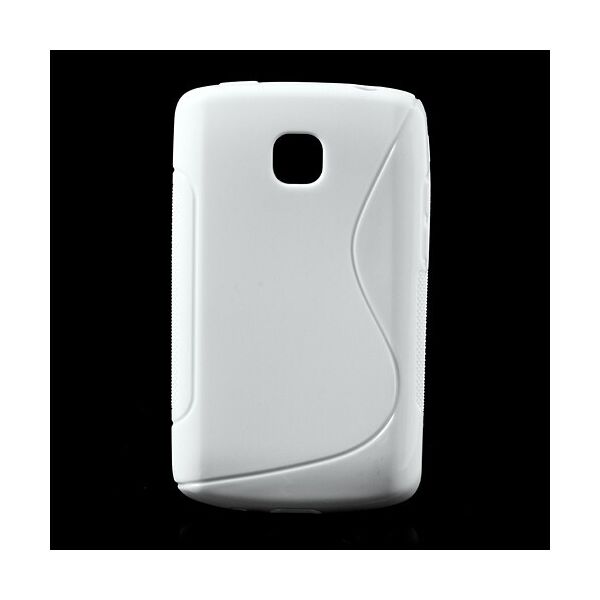 

Чехол TPU S формы на LG Optimus L1 II E410, белый