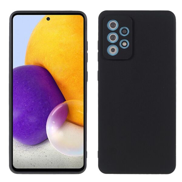 

Чехол накладка для Samsung Galaxy A72 A725 силиконовый с защитой камеры, Soft Case, Черный