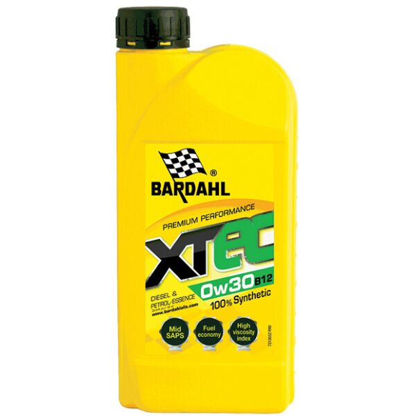 

Моторное масло BARDAHL XTEC 0W30 B12 1л. 36841