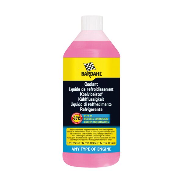 

Антифриз BARDAHL LIQUIDE DE REFROIDISSEMENT ROUGE -35 1л. 8511