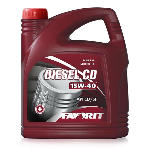 

Моторное масло FAVORIT Diesel CD 15w40 5л CD/SF