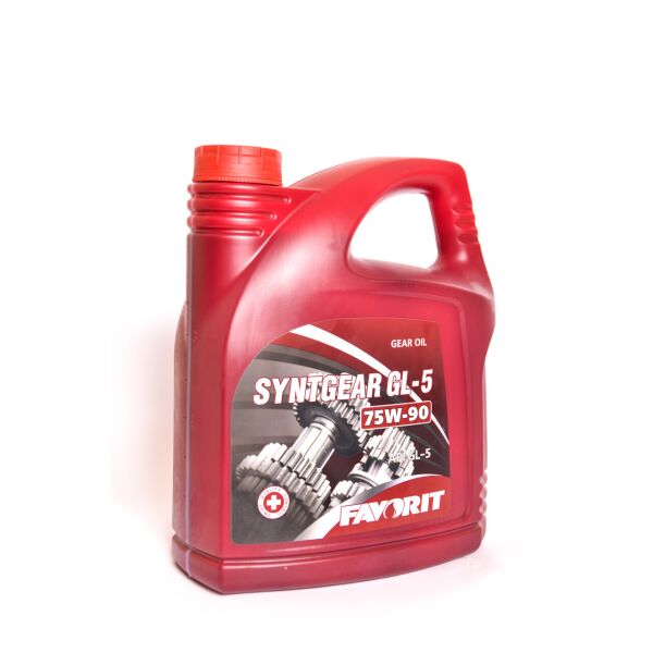 

Трансмиссионное масло FAVORIT Syntgear 75w90 4л GL-5